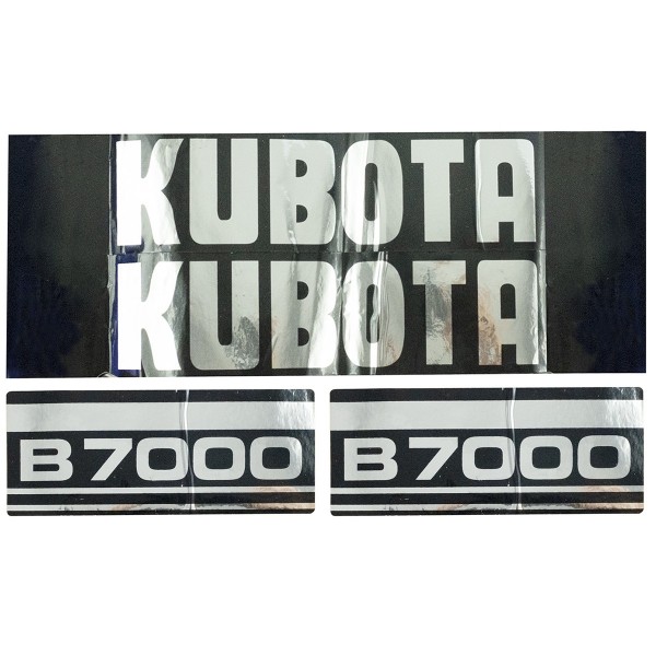 Kubota B7000 stickers