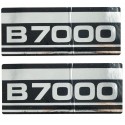 Samolepky Kubota B7000