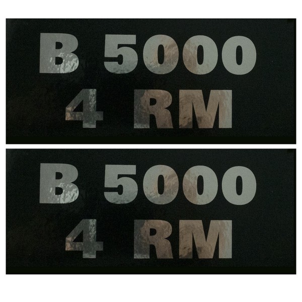 Kubota B5000 4RM stickers