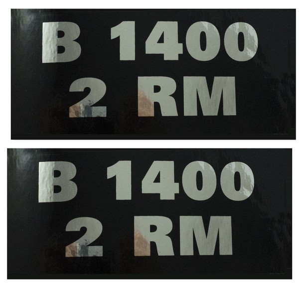 Kubota B1400 2RM Aufkleber