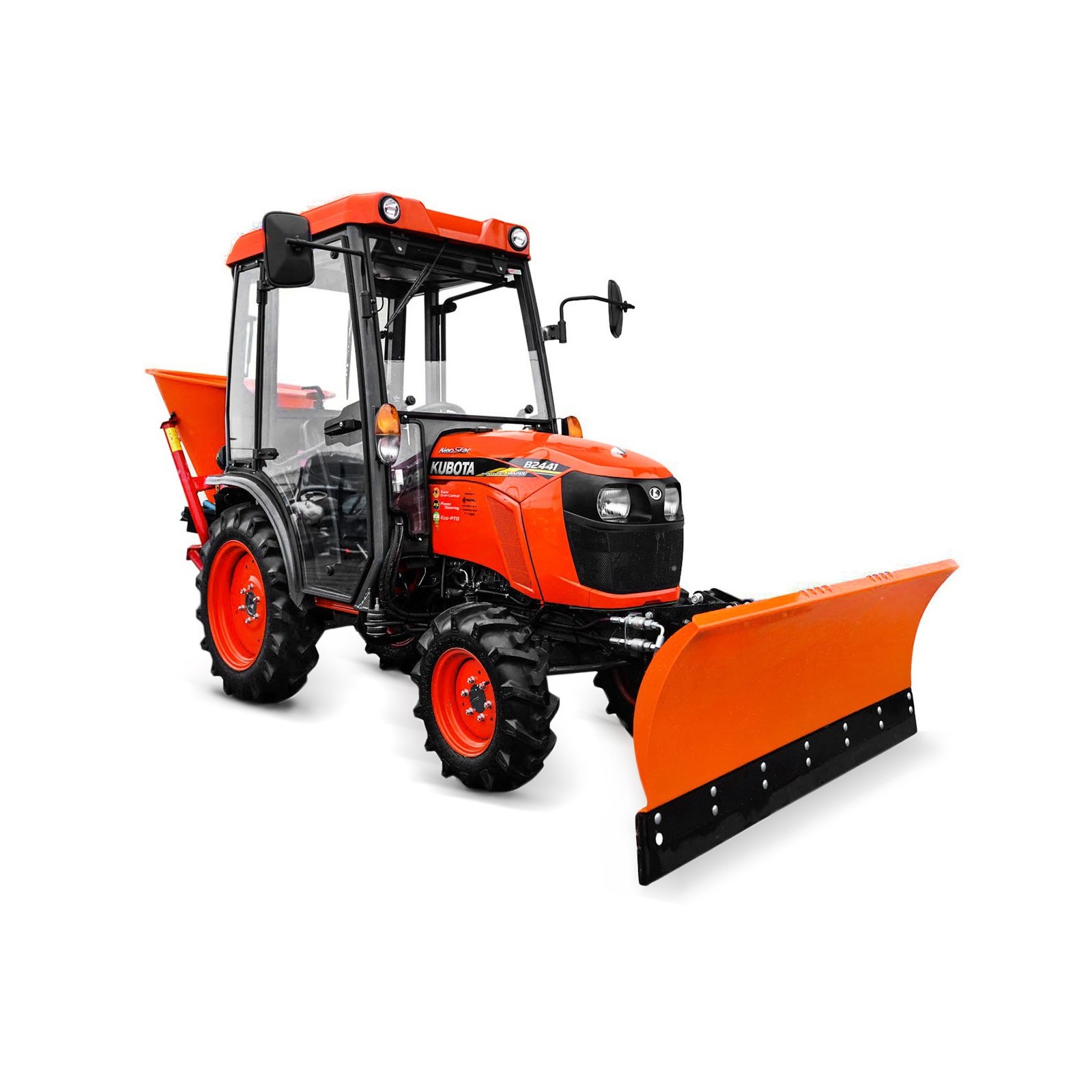 Ciągnik Kubota B2441 Neo Star / CAB | opinie | video | dane | cena