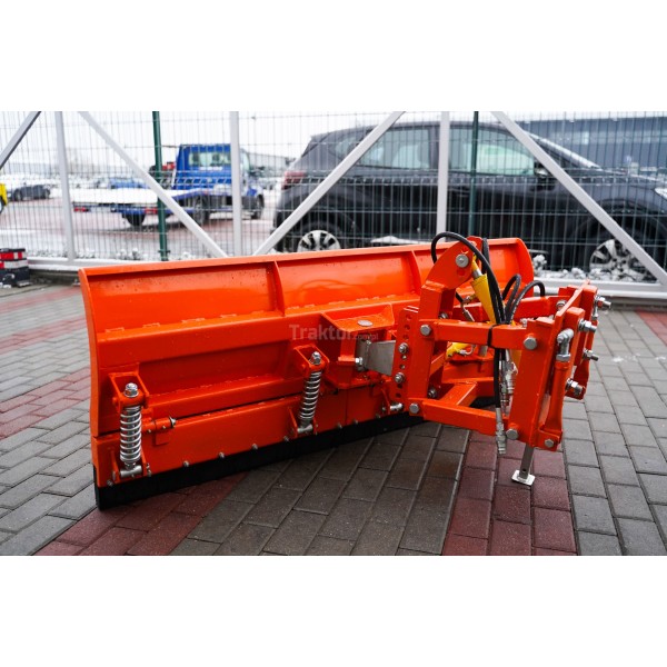 Pług do śniegu prosty 150 cm, hydrauliczny, z płytą montażową 4FARMER