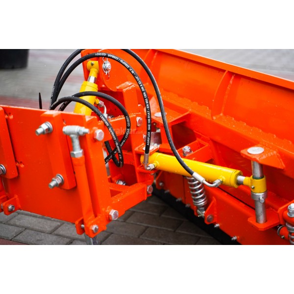 Pług do śniegu prosty 150 cm, hydrauliczny, z płytą montażową 4FARMER