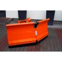150 cm hydraulický snehový pluh s montážnou doskou 4FARMER