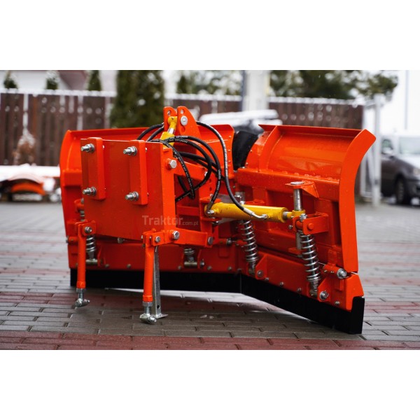Pług do śniegu strzałkowy 150 cm, hydrauliczny z płytą montażową 4FARMER