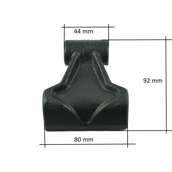 Flail, hammer knife, flail hammer for EFG flail mower / 12 mm, 440 g
