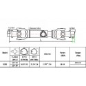 Zapfwelle 025B - 80cm