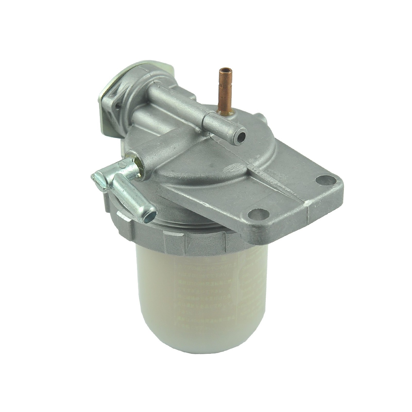 Fuel filter with tap and filter / Kubota L275 / L1802 / L3408 / GL19 / GL21 / GL25 / GL26 / GL27 / GL29 / 6-01-105-01