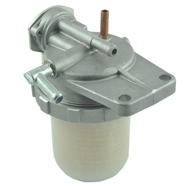 Fuel filter with tap and filter / Kubota L275 / L1802 / L3408 / GL19 / GL21 / GL25 / GL26 / GL27 / GL29 / 6-01-105-01