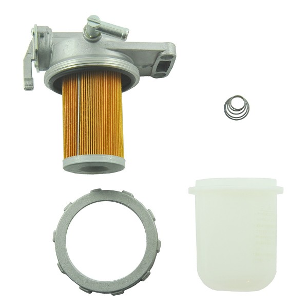 Palivový filter s kohútikom a filtrom / Kubota L275 / L1802 / L3408 / GL19 / GL21 / GL25 / GL26 / GL27 / GL29 / 6-01-105-01