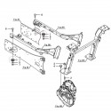Cabin mounting bolt cup / Yanmar EF352T