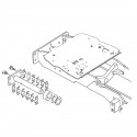 Pouzdro 35 x 62 x 26 mm / Yanmar EF453T / Cub Cadet EX450 / 198240-11550 / 5-14-216-02