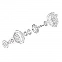 Funda 65 x 80 x 19,50 mm / Yanmar EF453T / Cub Cadet EX450 / 198401-14130 / 5-15-101-06