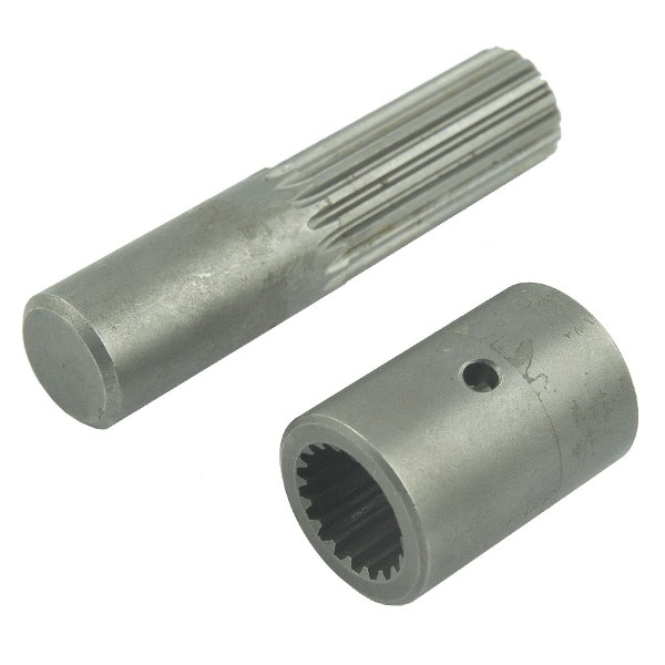 Wałek 18T/Ø26 mm / łącznik wałków 16T/51 mm / Kubota L1802 / L2002 / L2202 / L2402 / L2602 / M7040 | Traktor.com.pl