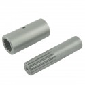 Hriadeľ 14T/Ø 20 mm / spojka hriadeľa 14T/65 mm / Kubota L3608 / T0070-14710 / 5-15-232-04