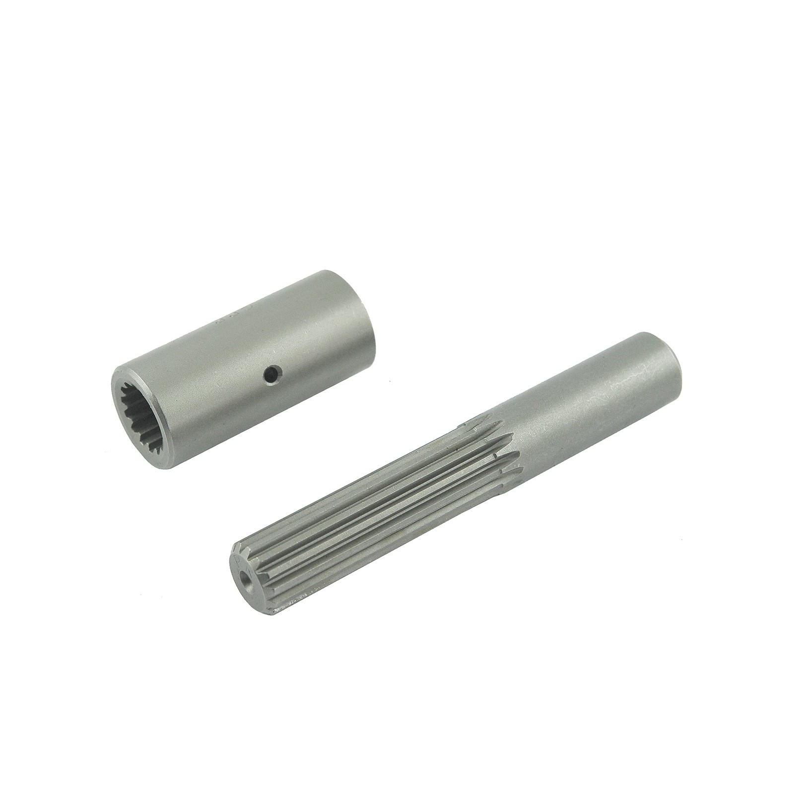 Hriadeľ 14T/130mm + objímka 14T/65mm / Kubota L3408 / Kubota D1703 / 5-15-232-06