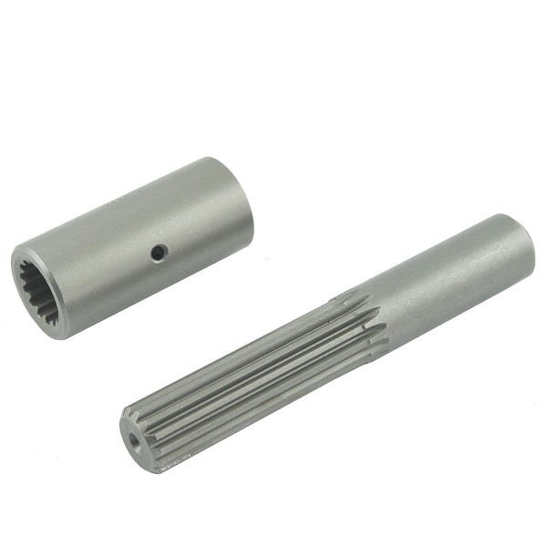 Shaft 14T/130mm + sleeve 14T/65mm / Kubota L3408 / Kubota D1703 / 5-15-232-06