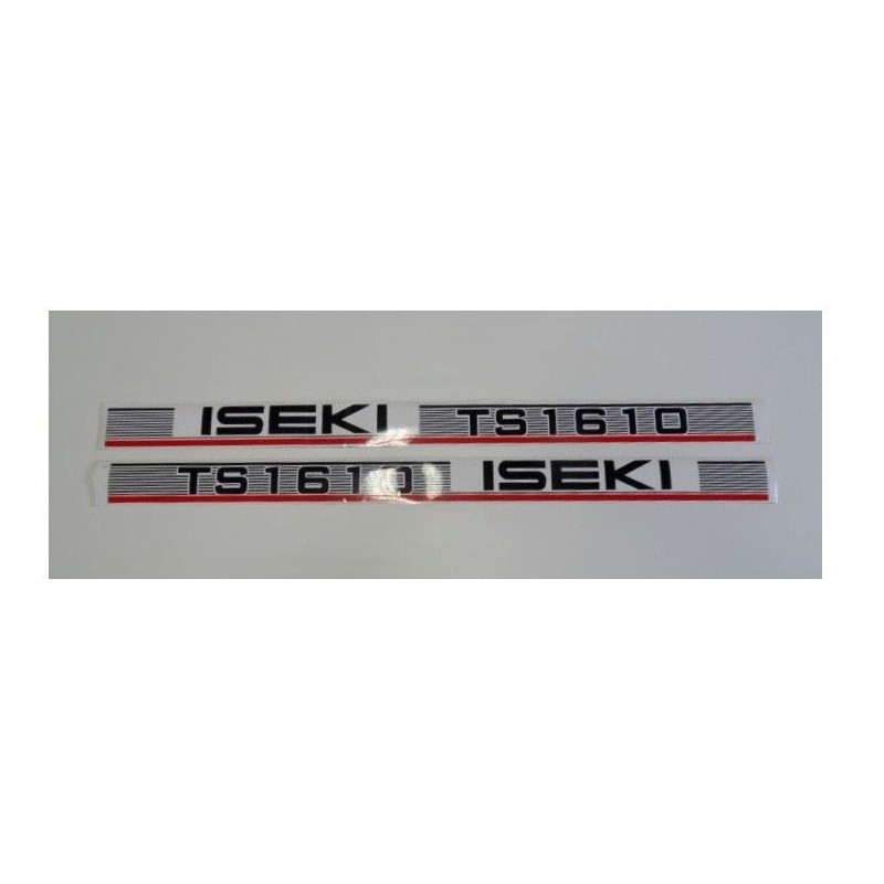 pièces pour iseka - Autocollants Iseki TS1610