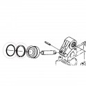 O-ring, retaining ring, 04811-00550, 32200- 37381, spare, hydraulic piston, Back up ring, 5.70 x 59.20, 5.70x59.20
