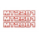 Cost of delivery: Mitsubishi MT2XX1 Stickers