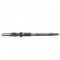 Arbre 498 mm / 10T/13T/22T/10T / Kubota L01/L245/L2201 / 37150-21510 / 37150-21513 / TC110-21513