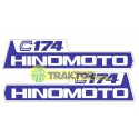 Cost of delivery: HINOMOTO C174-Aufkleber