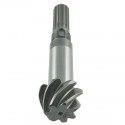 Arbre de transmission, 7T, 14T, 151 mm, 31353-43212, Kubota L1-18, Kubota L1-20, Kubota L1-22, Kubota L1-24, Kubota L1-26, Kubot