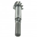 Hnací hriadeľ, 7T, 14T, 161 mm, 31353-43210, Kubota L1-18, Kubota L1-20, Kubota L1-22, Kubota L1-24, Kubota L1-26, Kubota L1-28