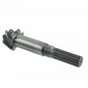 Hnací hriadeľ, 7T, 14T, 161 mm, 31353-43210, Kubota L1-18, Kubota L1-20, Kubota L1-22, Kubota L1-24, Kubota L1-26, Kubota L1-28
