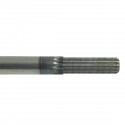 Hriadeľ / 14T/14T / Ø 22 x 356 mm / Kubota L4508/L4708/L5018 / TC230-14630 / 5-18-121-07