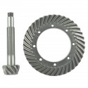 Koło talerzowe 39T/225 mm + wałek atakujący 9T/22T/228 mm / Kubota L1500/L2201/L2601/L3001 / 34160-4321-1 / 5-19-104-05
