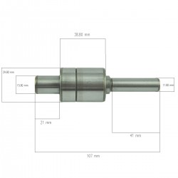 Cojinete de bomba de agua / Kubota L-1/L02/L3408 / Kubota D1703 / 15521-73550 / 16661-73550 / 6-23-110-01