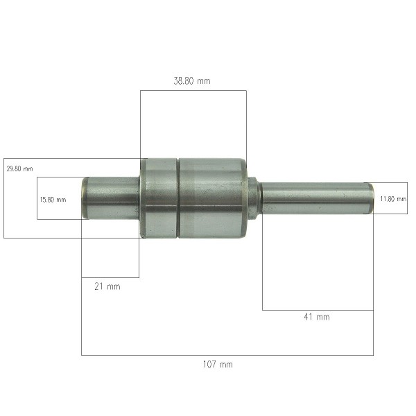 Łożysko pompy wody / Kubota L-1/L02/L3408 / Kubota D1703 / 15521-73550 / 16661-73550 / 6-23-110-01 | Traktor.com.pl