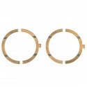 Ložiska Kubota 15221-2354, 19202-23543, 19202-23541, 19202-23540, 19202-23542, hlavní, rozpěrky klikové hřídele