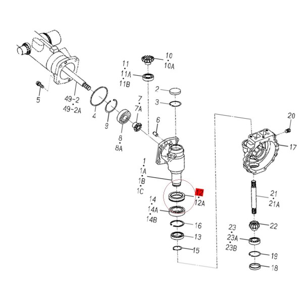 Uszczelniacz kasetowy, QLN50689145, 1685-434-001-00, 1488-413-023-10, BQ1508G, 50-68-11/16, Iseki TL2300, Iseki TL2500, Iseki TL