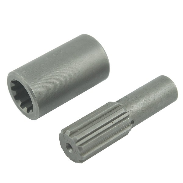Shaft 10T/Ø16 mm / shaft connector 50 mm / 4WD / Iseki TL / 9-14-105-01