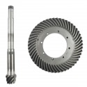 Rueda de disco 51T, eje de transmisión 8T, Iseki TS2510, 9-19-104-03