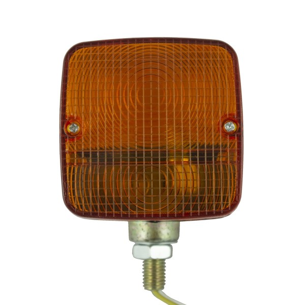 Clignotant d'aile de tracteur / 88 x 88 x 80 mm / 12V 10W / BA155 / Universel