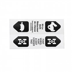 Stickers 25x90mm (2 graphics)