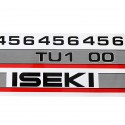 ISEKI Große Aufkleber: 960 x 210 mm