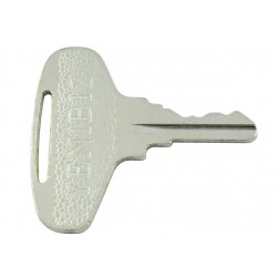 Key to the ignition switch of the Kubota Yenibitz tractor