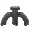 Kolektor wydechowy, 5650-040-8571-0, Iseki TU1400, Iseki TU1500, Iseki TX1410,  Iseki TX1510, Mitsubishi K3A, Mitsubishi K3B, Mi