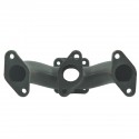 Collecteur d'échappement, 5650-040-8571-0, Iseki TU1400, Iseki TU1500, Iseki TX1410, Iseki TX1510, Mitsubishi K3A, Mitsubishi K3
