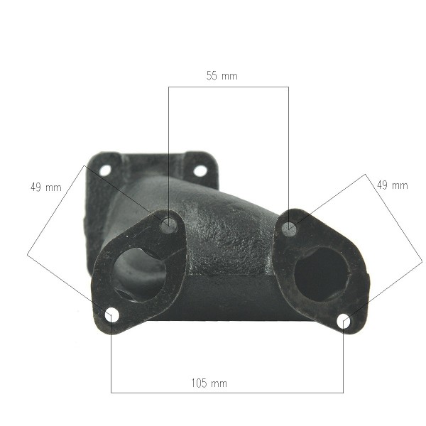 Colector de escape / Kubota B5000 / Kubota Z500 / 15221-221248