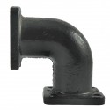 Coude de collecteur / 120 x 115 mm / universel / Kubota / Yanmar / Iseki