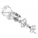 Axle seal 63733-17150 35 x 52 / 64 x 12 mm 63733-17151 Kubota Β1200 B1500 B6000 B7000 B7001 XB-1 AE2074E AE8336E 38010