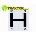 Gear shift plate H