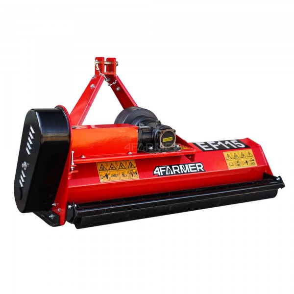 Broyeur à fléaux économique EF 105 (rouge) 4FARMER