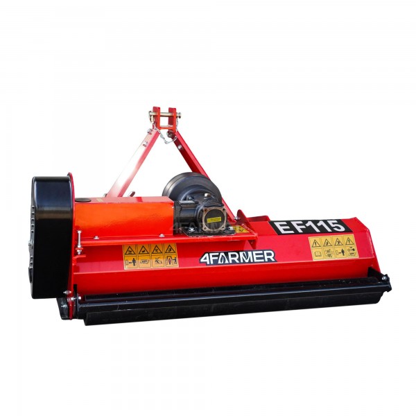 Broyeur à fléaux économique EF 105 (rouge) 4FARMER