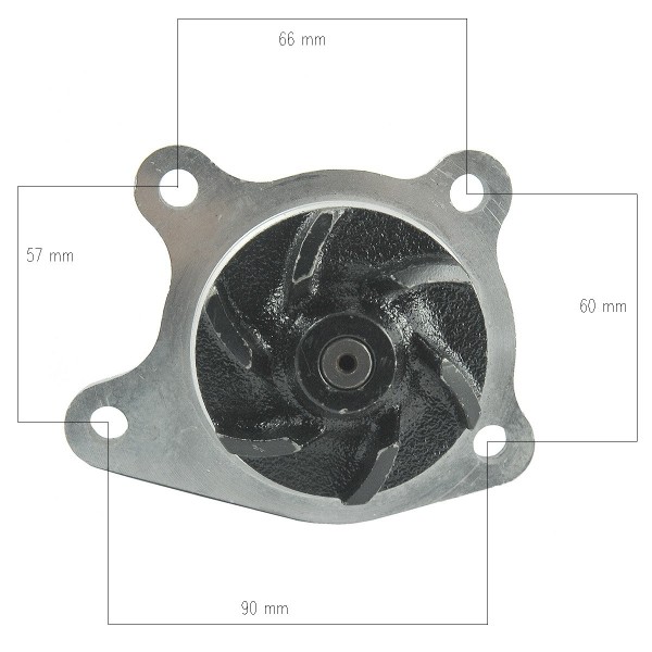 Pompa wody, Kubota L2000,L2201, Kubota D1101, 15321-73032, 15321-73032, Kubota L4150